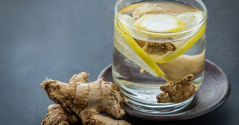 Lemon Ginger Detox Water
