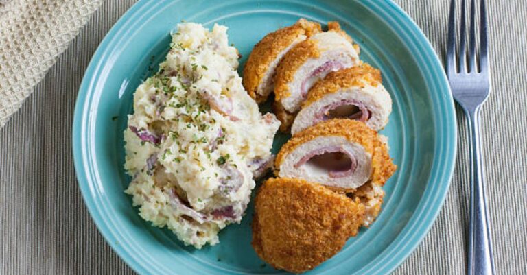 Crispy, Creamy Chicken Cordon Bleu