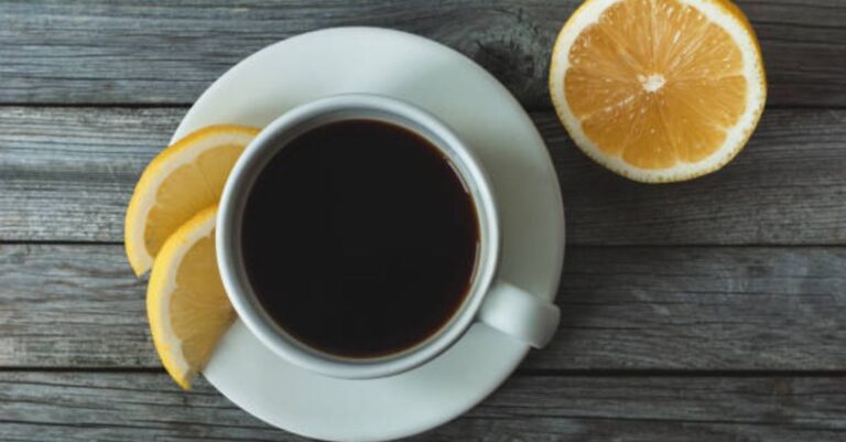 Coffee and Lemon