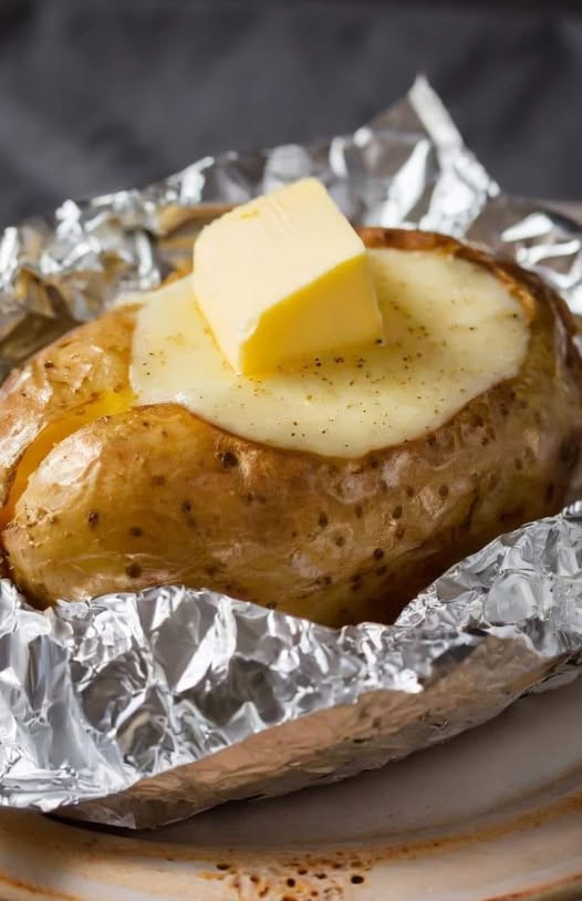 Baked Potato in Foil
