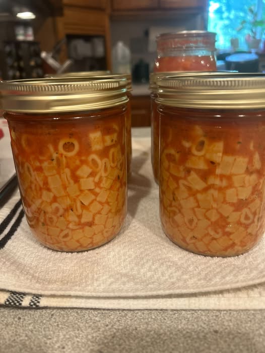 Homemade SpaghettiOs