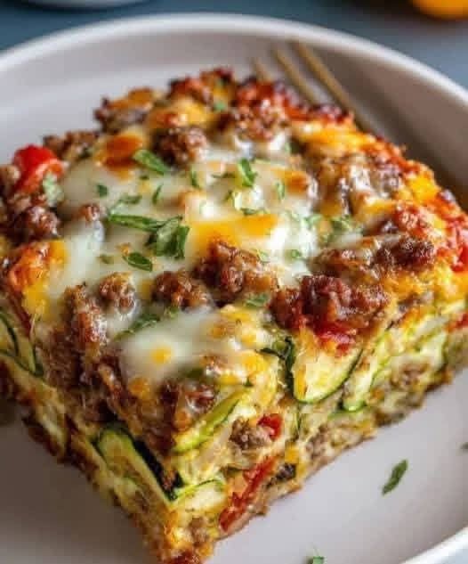 Zucchini Pizza Casserole