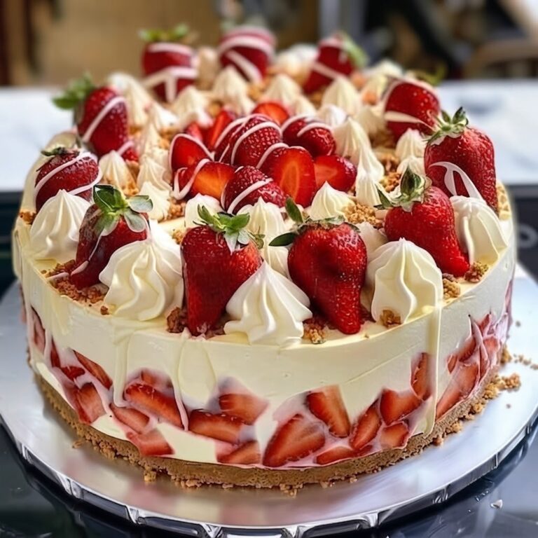 Chocolate Strawberry Cheesecake