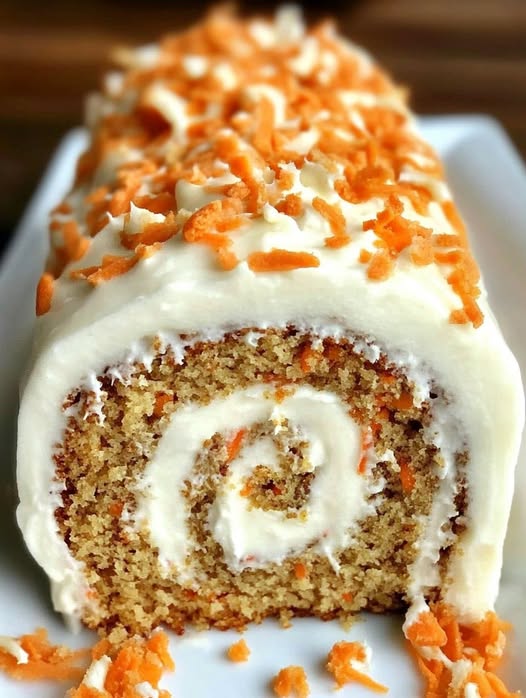 Carrot Cake Roll