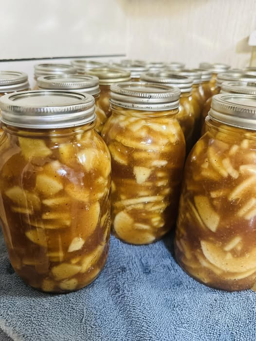 canned apple pie filling