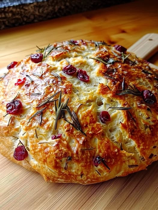 Rosemary Cranberry Bread