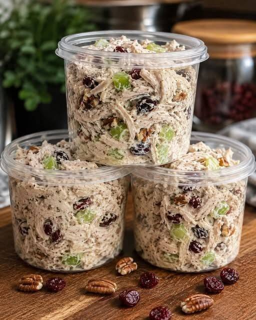 Cranberry Pecan Chicken Salad