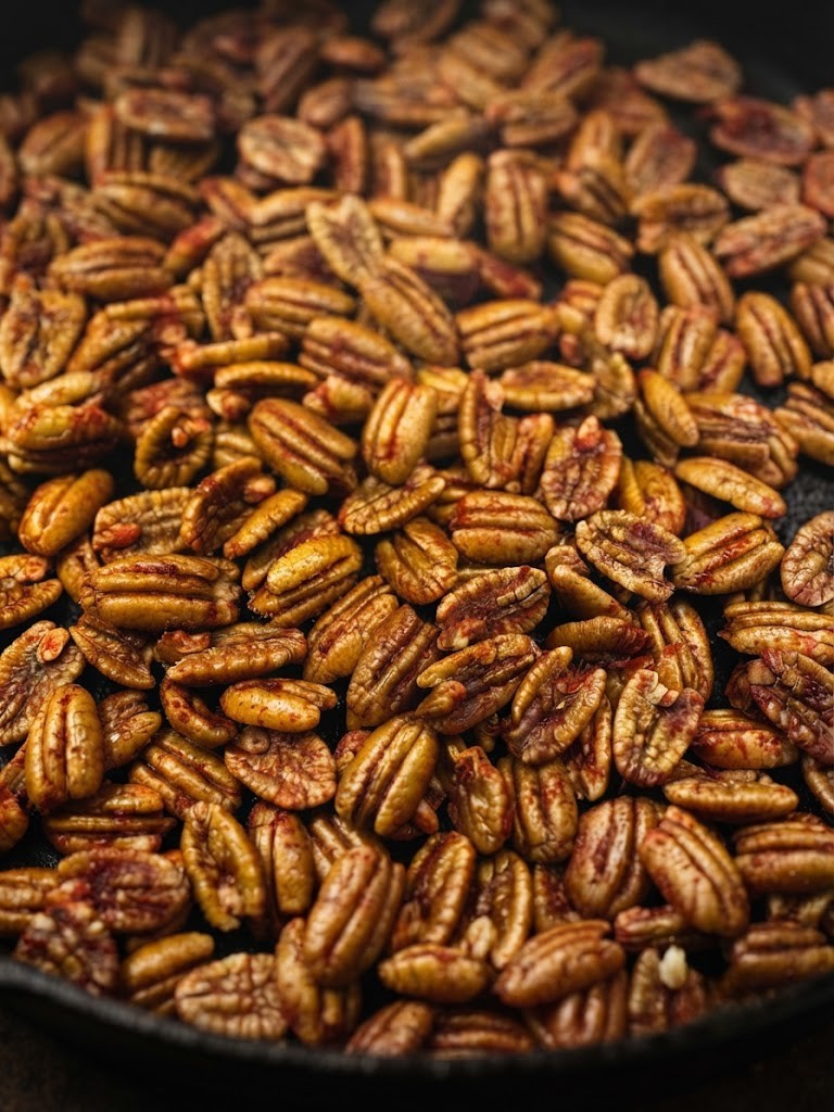 Easy Strawberry Pecans