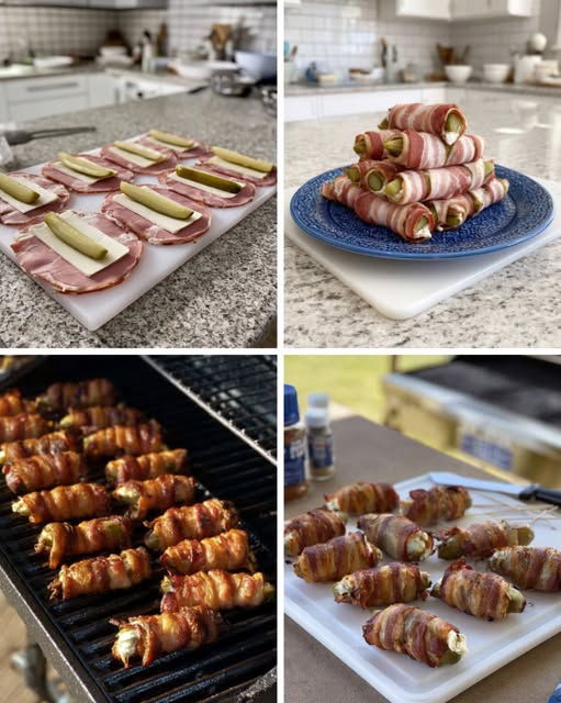 Bacon-Wrapped Pickles