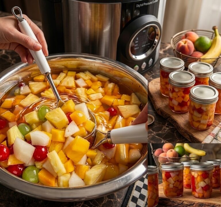 Homemade Fruit Cocktail