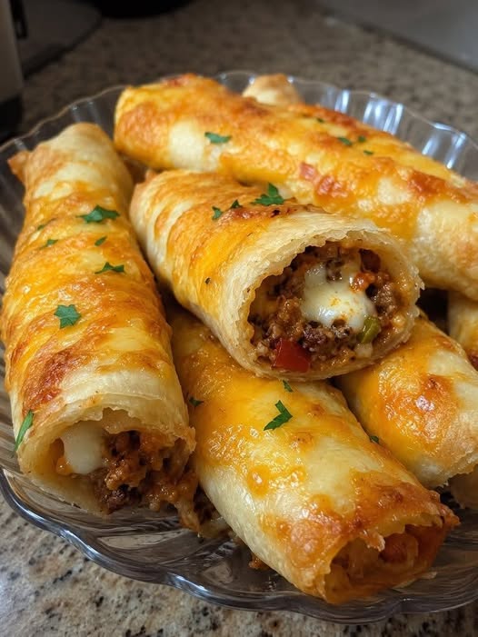 Cheesy Taco Breadsticks