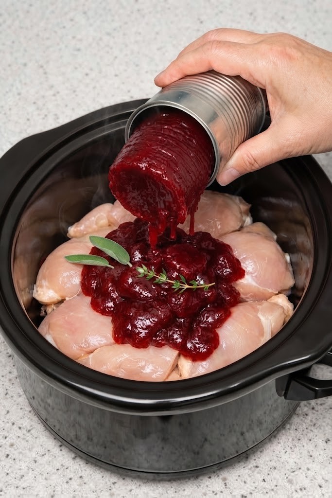 Cooker Cranberry Chicken