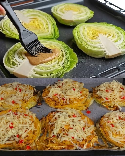 Roasted Cabbage Steaks