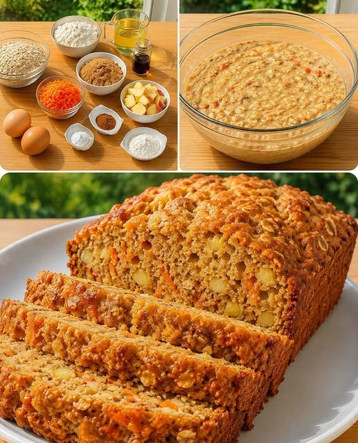 Apple Oat Bread