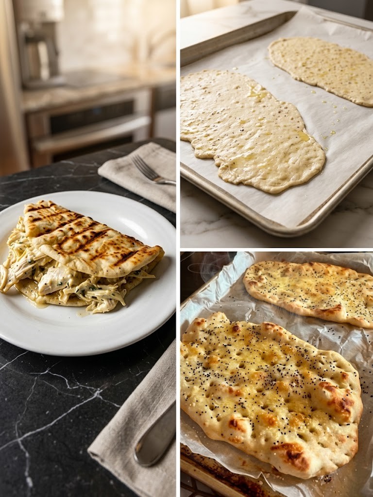 Cottage Cheese Flatbread