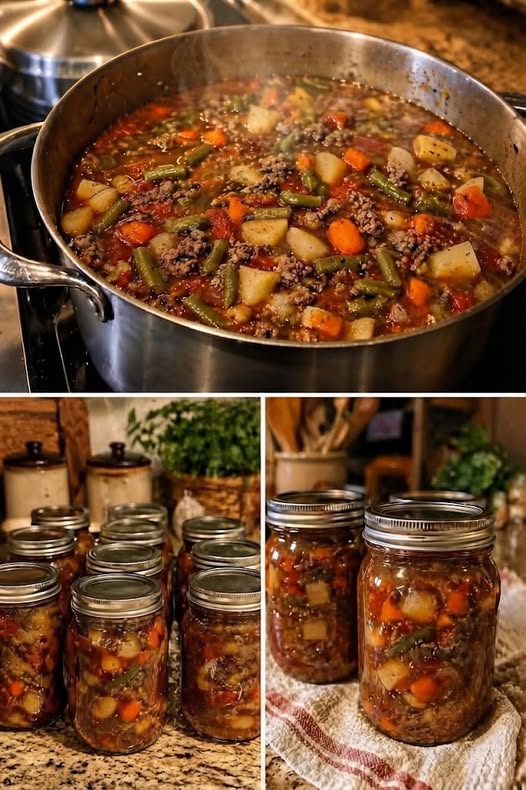 Homemade Hamburger Soup