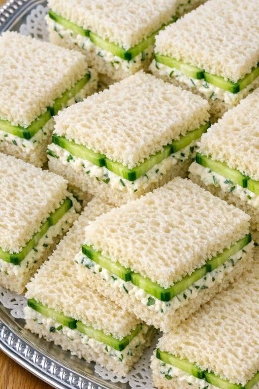 Cucumber Tea Sandwich
